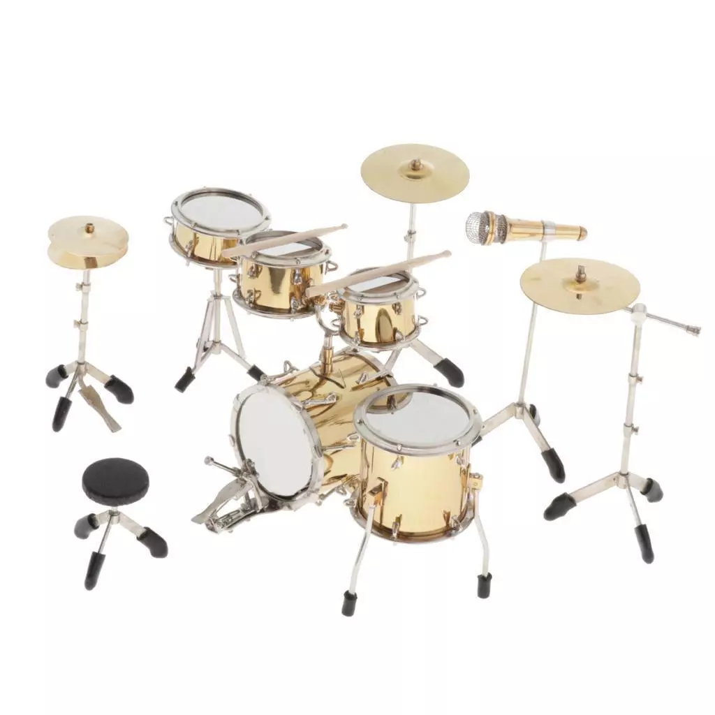 Miniature 2024 drum set