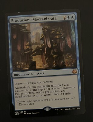 mechanized production - aether revolt, mtg (ita)