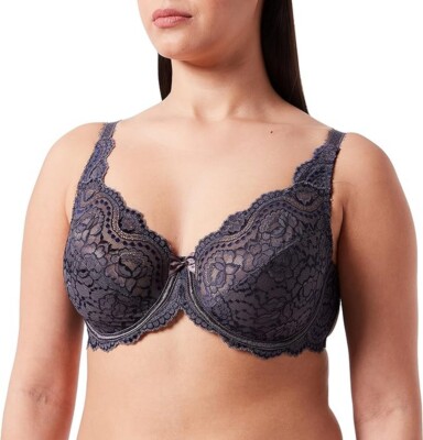 Playtex Flower Elegance BH Grau Blau
