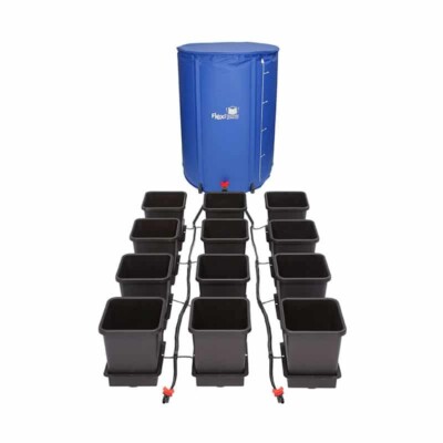 AutoPot 12 Pot System w/ 60gal FlexiTank (3.9 gal pots)-AutoPot Watering Systems
