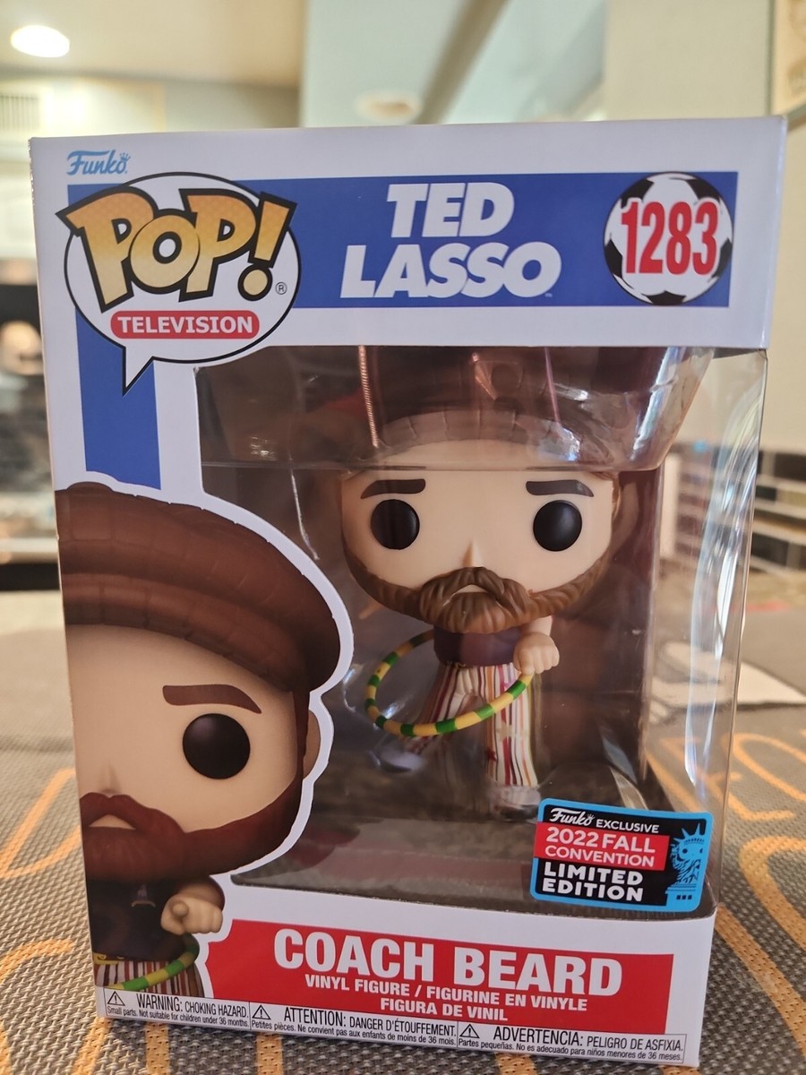 Funko Pop Ted Lasso Coach Beard #1283 NYCC SDCC 2022 Brand New