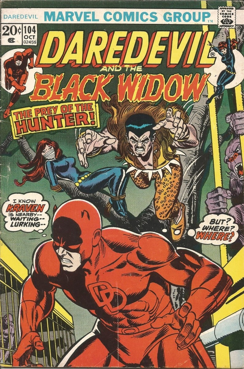 DAREDEVIL AND THE BLACK WIDOW | eBay
