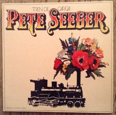 PETE SEEGER Tren De Carga Freight Train LP Gatefold Spain 1972 S 26111