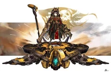 Anime Girl  Gaming Mat Desk 24442