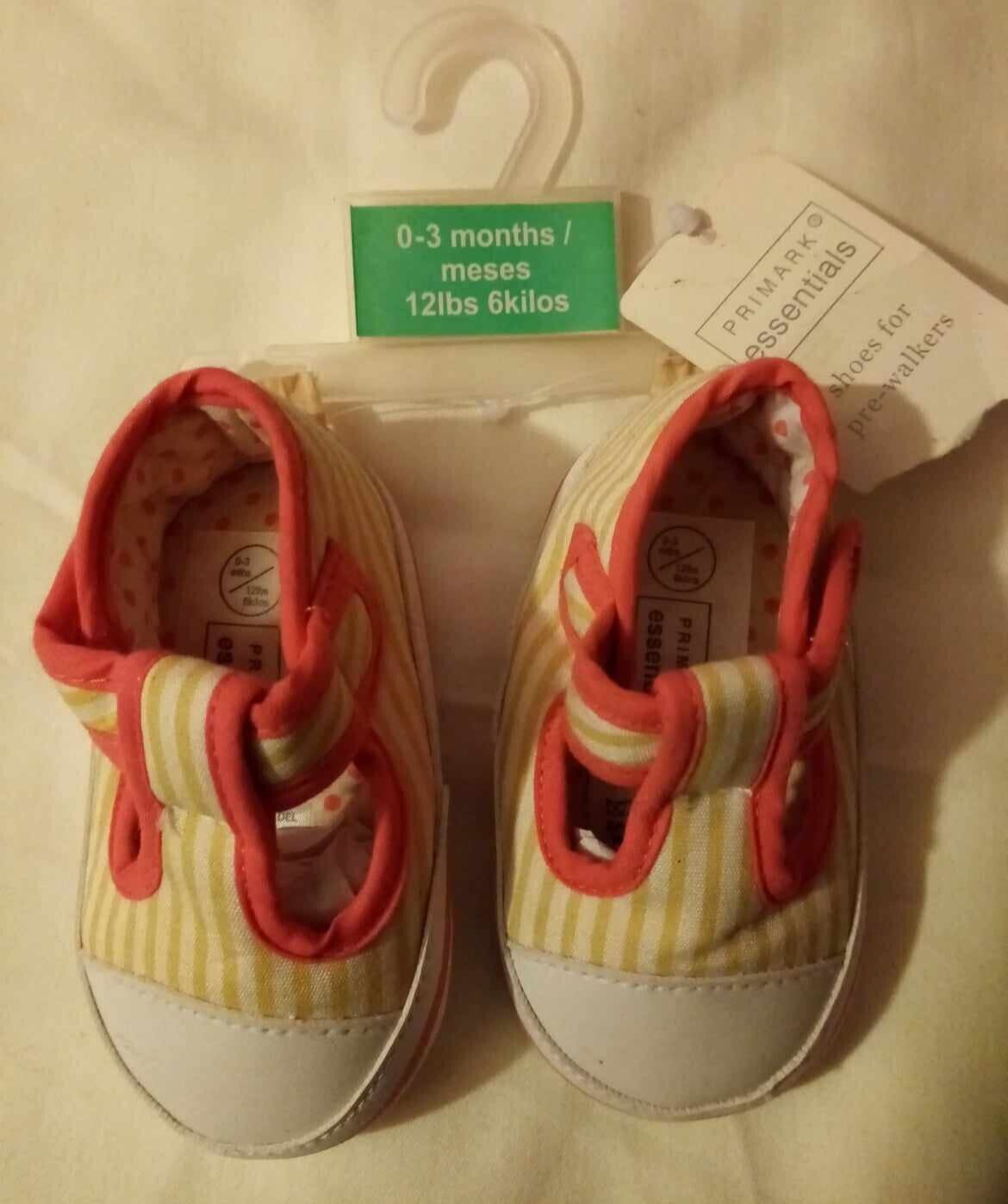 Primark Baby Girls Pram Shoes 03 Months eBay