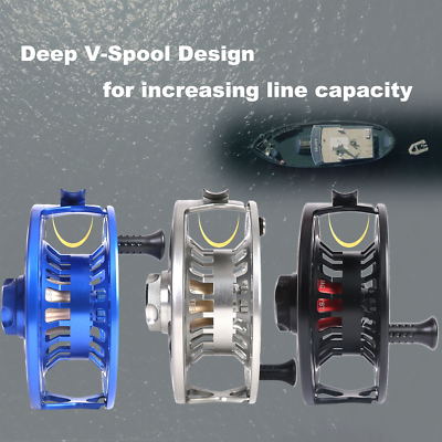 Maxcatch Sprint Fly Fishing Reel 6/8 7/9 9/11WT Expert Fully