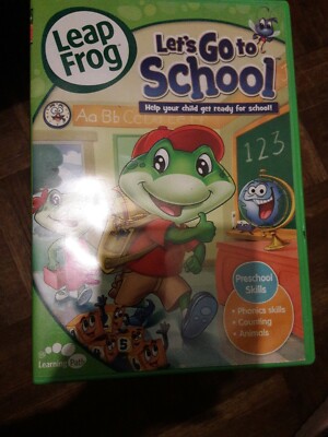 Leap Frog - Lets Go to School (DVD, 2009)