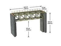 Noch H0 67010 StahlbrüCke, 18,8 Cm Lang