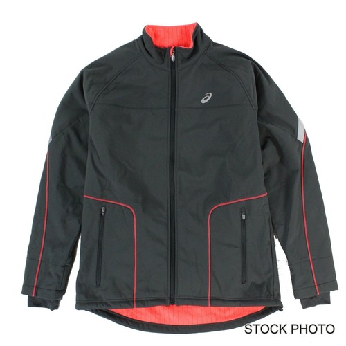 Asics Hombre Ultra Impermeable Chaqueta Correr W Reflector tira, gris  oscuro, grande | eBay