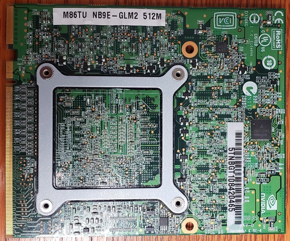 NVIDIA Quadro FX 2700M ; 512MB GDDR5; MXM2.1; for CLEVO D900C Laptop - Image 2 of 3