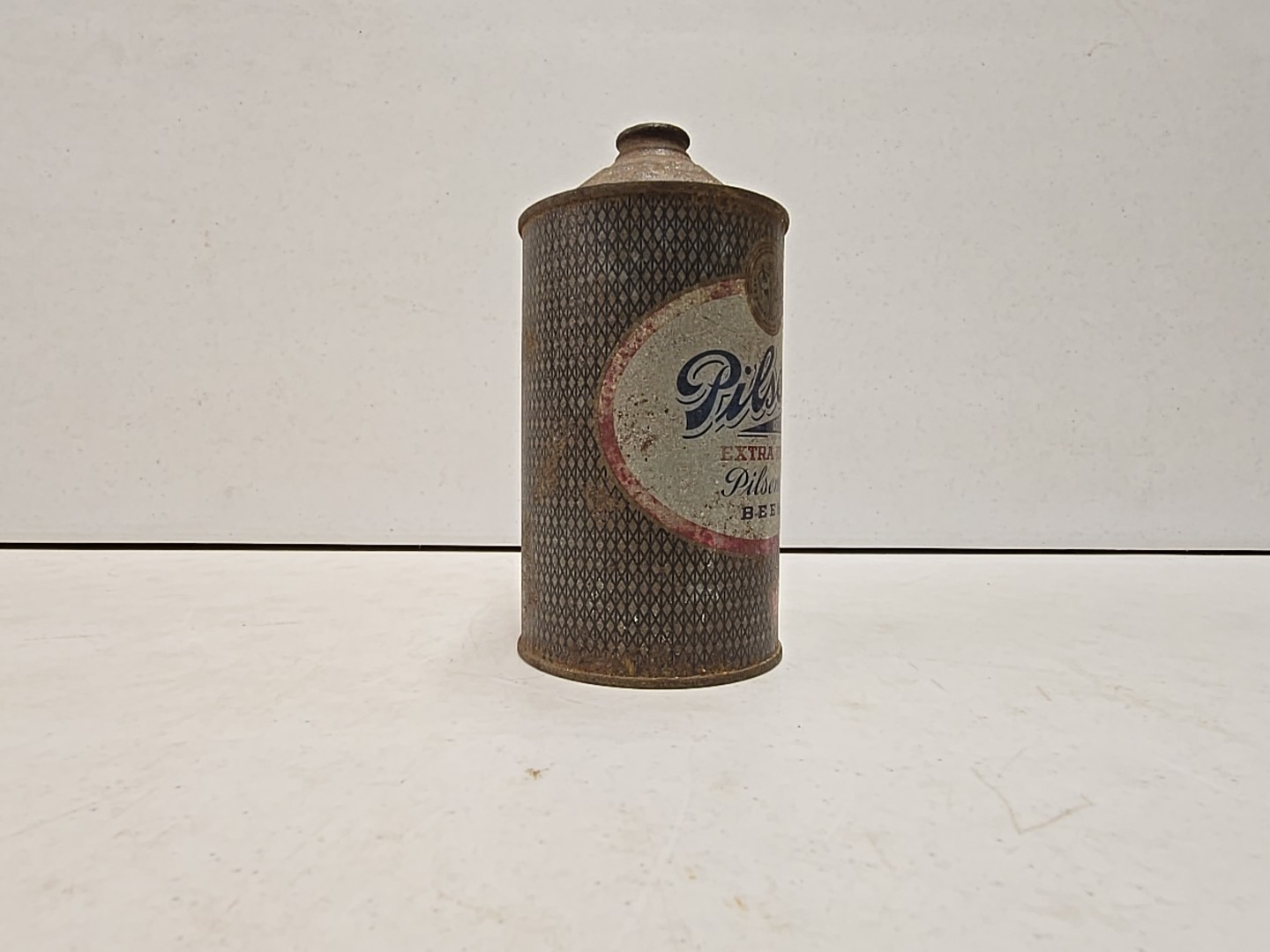 Vintage Metropolis Brewery Pilser's Extra Dry Pilsener Quart IRTP Cone Top Can