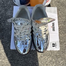 Size 8 - Wales Bonner x adidas Samba Silver Metallic