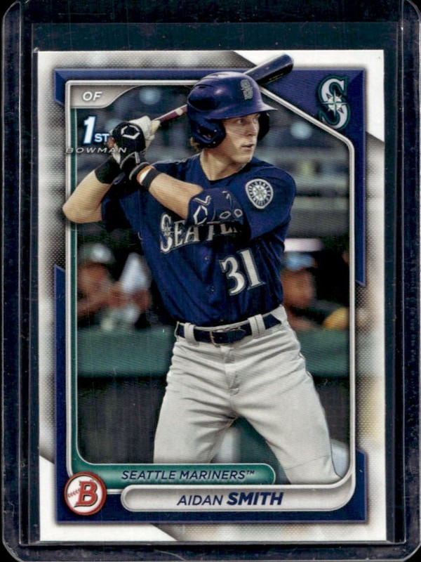 2024 Bowman Aidan Smith 1st Prospect #BP-45 Mariners