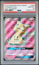 Mimikyu GX (Full Art) 206/214 Sm-Lost Thunder Holo for sale online
