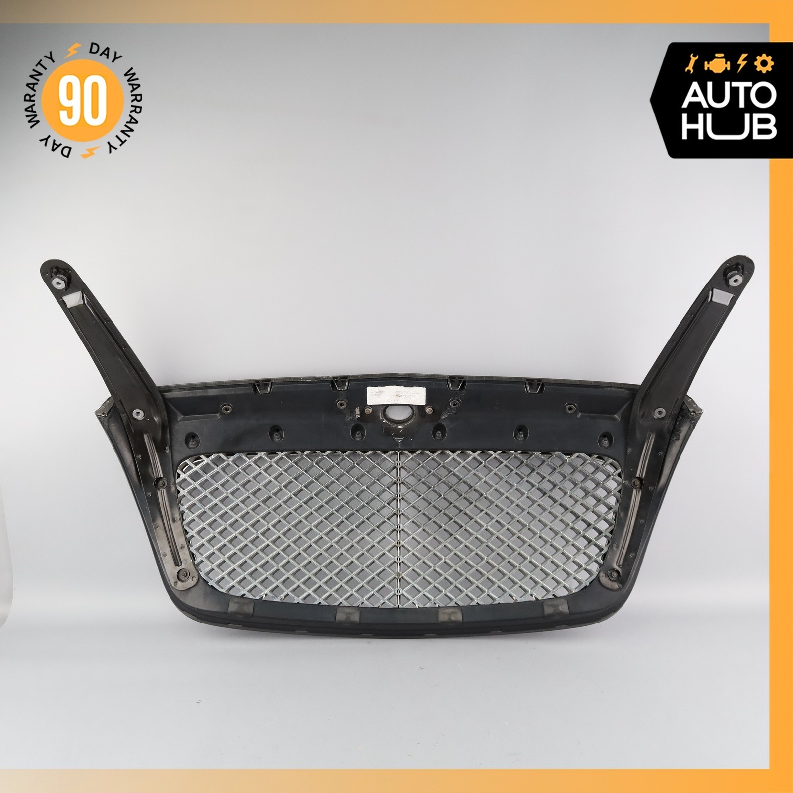 Bentley Continental GTC GT Hood Radiator Grille Grill w/ Brackets Gray OEM 43k