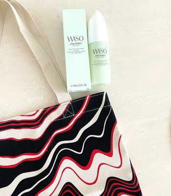 SHISEIDO GINZA TOKYO Quick Matte Moisturizer Oil Free Hydrating Cream w Tote