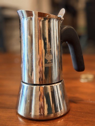 Bialetti X25B Stainless Steel Stovetop Espresso Maker, Gas/Electric/Induction - 第 8/9 張圖片