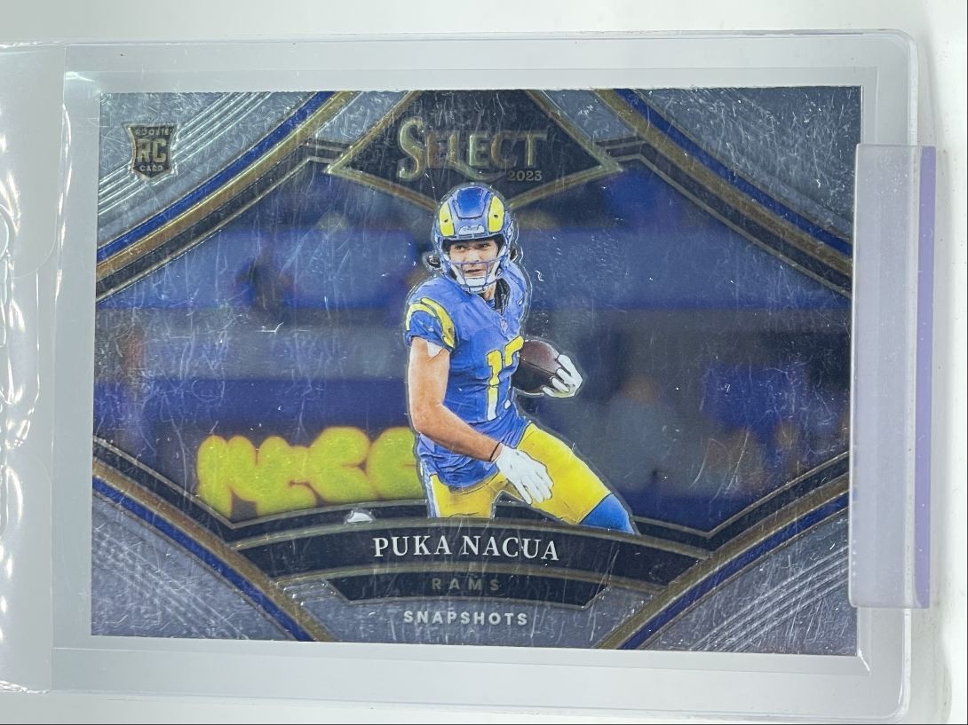 PUKA NACUA 2023 SELECT SNAPSHOTS ROOKIE LOS ANGELES RAMS #SS-PN RC Q2725