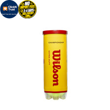WILSON Championship Tennis Balls - Extra Duty, Single Can 3 Balls , Yellow