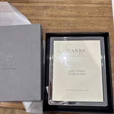 Carrs Silver Plated Photo Frame - 10x8 inch 25x20cm non Tarnish, never used