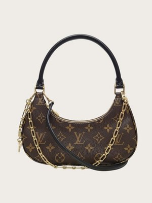 Louis Vuitton Monogram Canvas Catch Half-Moon Chain Tote Schultertasche 155003839
