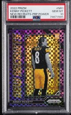 2022 PANINI PRIZM NEW RECRUITS PURPLE POWER #NR1 KENNY PICKETT 23/49 PSA 10