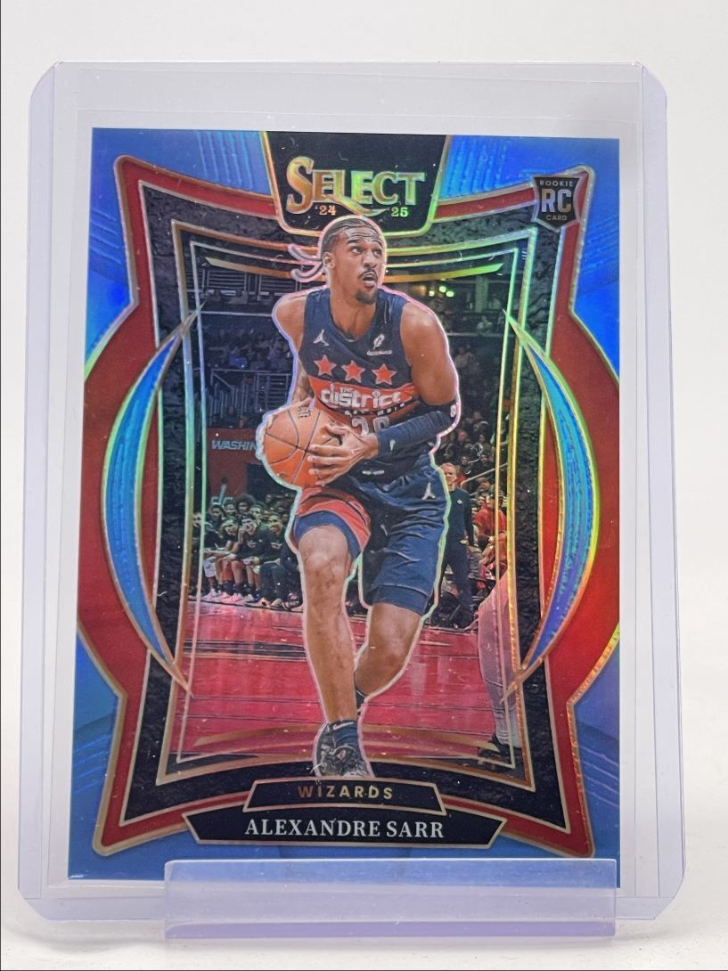 ALEXANDRE SARR 2024-25 SELECT CONCOURSE ROOKIE LIGHT BLUE PRIZM RC /299 Q2919