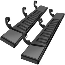 6 in Regular Running Boards Compatible with 2007-2018 Chevy Silverado/Gmc Sierra