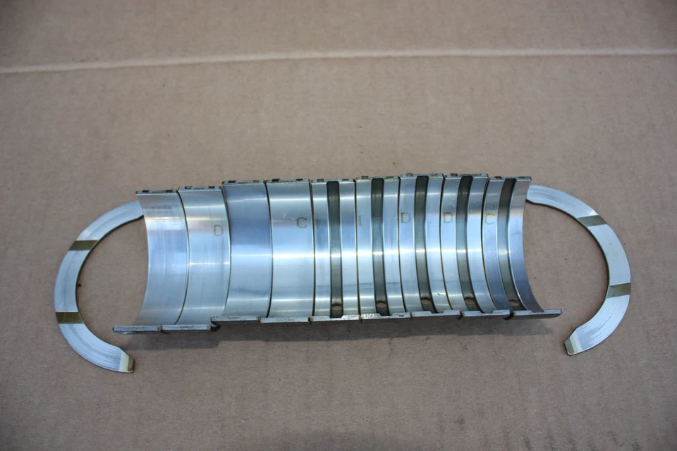 OEM КОМПЛЕКТ ПОДШИПНИКОВ ДВИГАТЕЛЯ ДЛЯ 2016-2017 HYUNDAI SONATA SE 2.0 HEV G4NG - Изображение 3 из 4