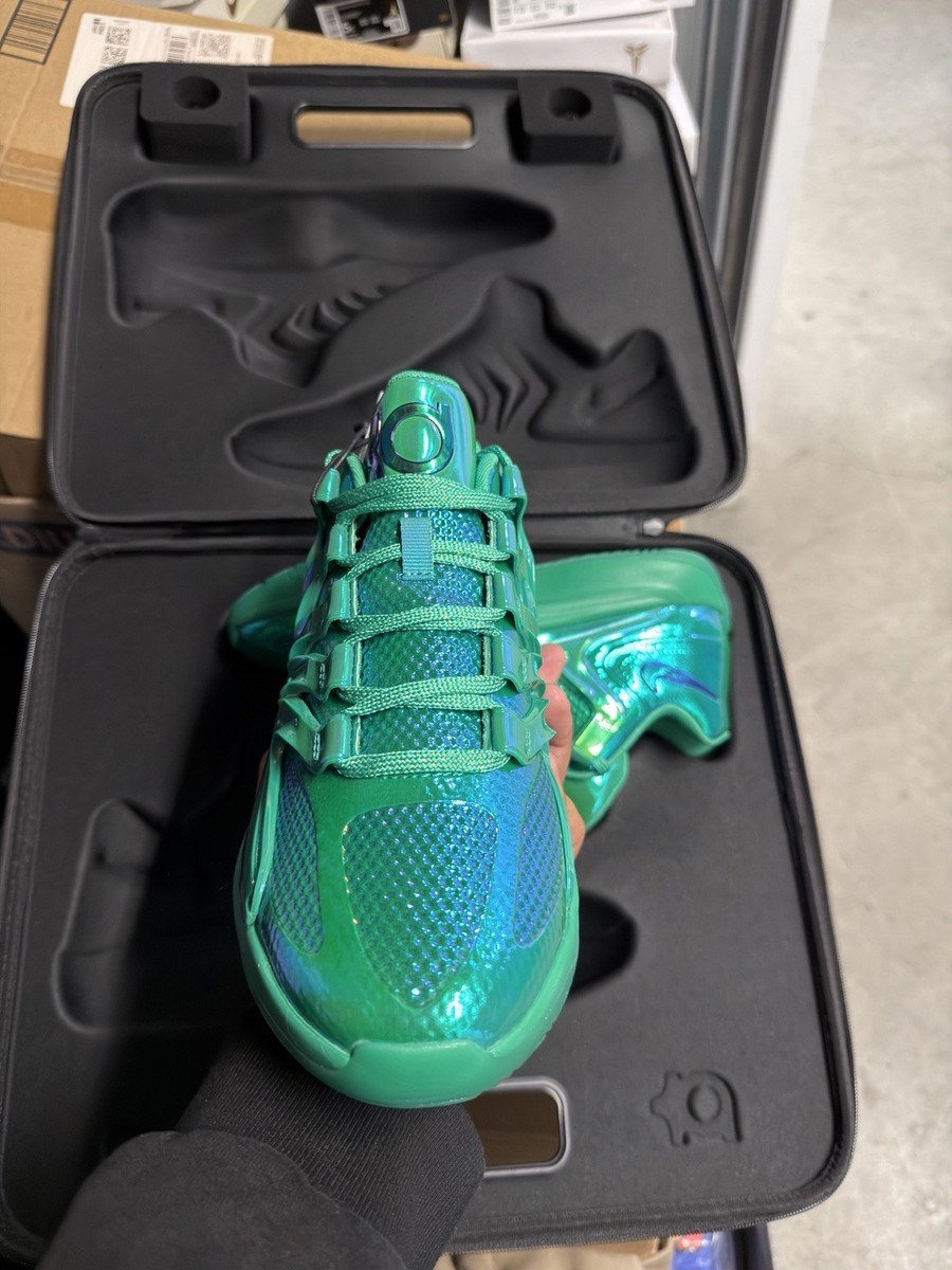 Nike KD 18 LX All-Star Warning Label Basketball Shoes Emerald