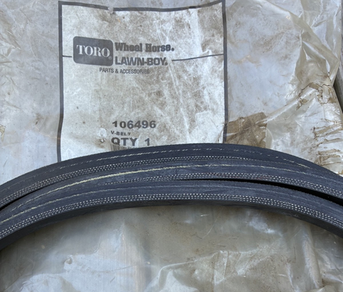OEM Toro Wheel Horse Lawn Boy 106496 Transmission Drive Belt - Picture 2 of 2