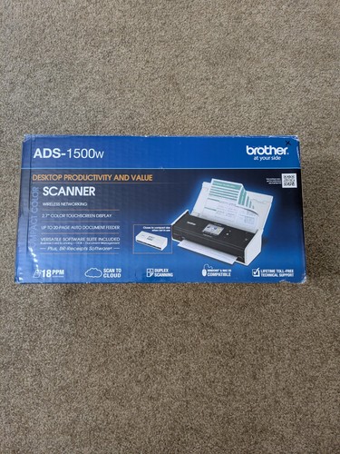 Brother Ads-1500w Document Scanner Color - Picture 2 of 7
