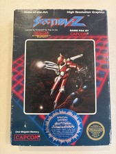 Capcom Section Z (Nintendo NES, 1986) w/ Box Sleeve & Manual