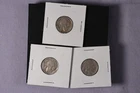 1935 1936 5c Indian Head Buffalo Nickel  3 Coin Lot Set Circulated