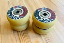Salomon 55 mm Inline skate wheels. 88A. Beautiful stylish wheels.