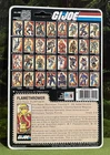 Vintage 1984 G.I. Joe BLOWTORCH v1 Full UNCUT Peach File Card Back GI GIJoe ARAH