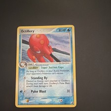 Pokémon Octillery 80 HP Holo Rare EX Unseen Forces 10/115 Stage 1 Water
