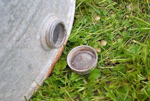 vintage old galvanized bath metal bath tub dog washing - 92.5 cm - FREE DELIVERY - Picture 7 of 11