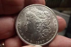 1890-P Better Date Morgan Silver Dollar AU/UNC Lustrous