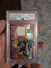 2014 Panini Spectra #BB-DA Davante Adams Building Blocks Red Jersey Prizm /10