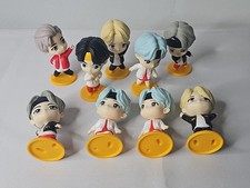 McDonald's Tiny Tan BTS Lot of 9 LOOSE Collectible Figures Happy Meal ENCORE