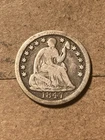 1847 Seated Liberty Half Dime - As Shown! (#1689)