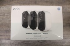 Arlo - Essential 3-Camera Outdoor Wireless 2K Security Camera 2nd Generation