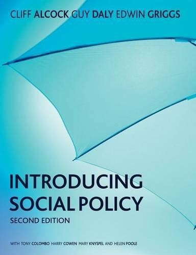 Introducing Social Policy - Alcock, Cliff
