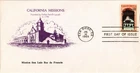 Dr Jim Stamps 6C California Settlement First Day Monarch Size Cachet Cover