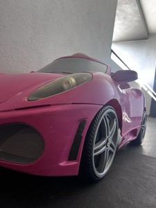 Pink Ferrari F430 Ride-On Car for Kids - Electric Power - Ultimate Gift