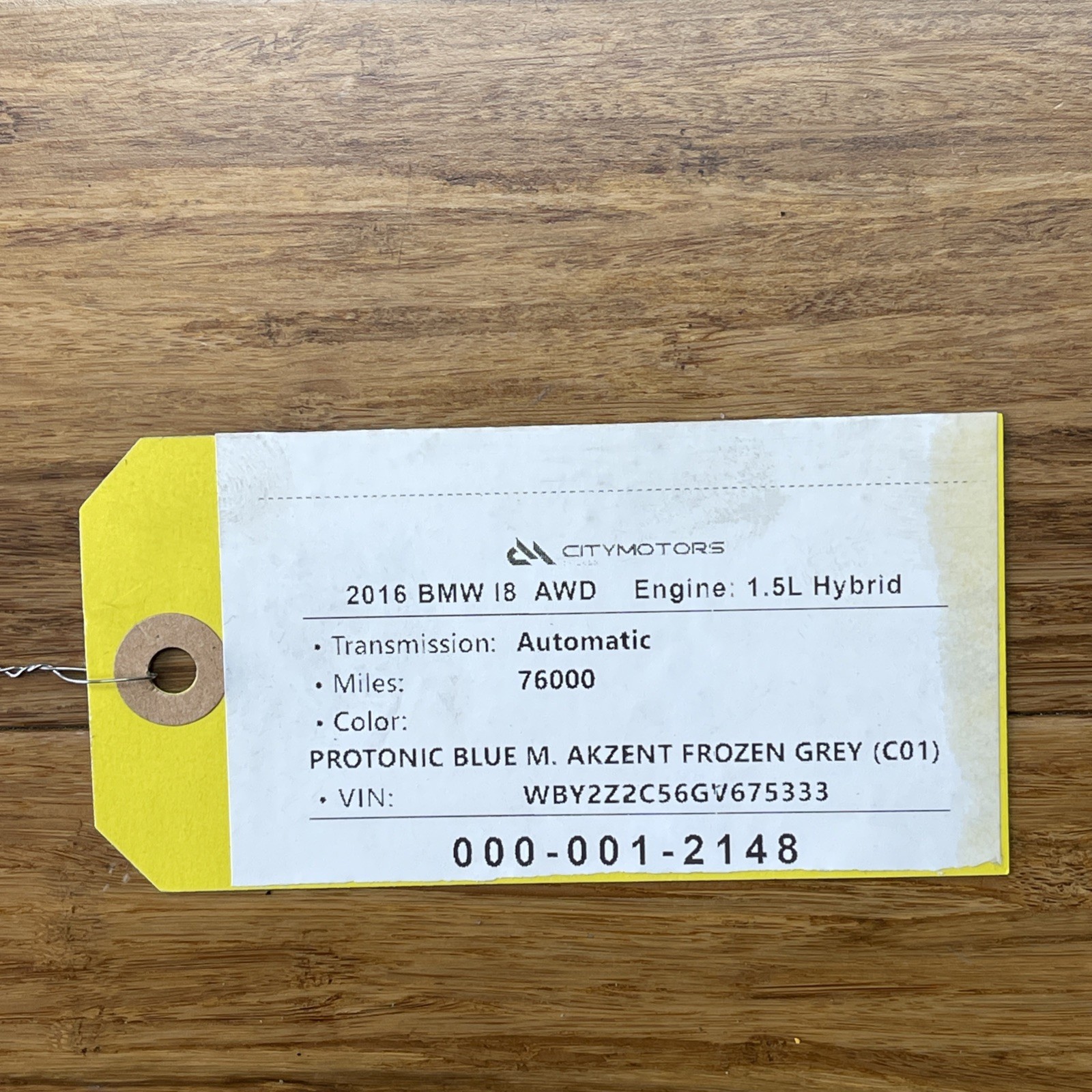 2014-2018 BMW i8 I12 1.5L AWD Body Control Module Computer BCM Unit OEM