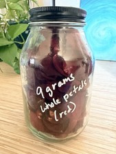 Real Whole Rose Petals  Red  Dried  Premium 9 grams   USA