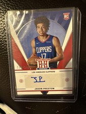 2021-22 Chronicles JASON PRESTON SP Auto /149 Hometown Heroes RC, LA Clippers