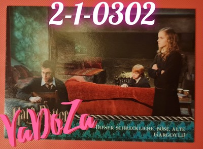 Harry Potter Trading  Card- Dieser böse, alte Gargoyle